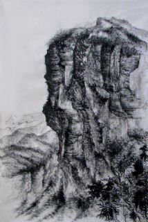 曹业锋水墨山水