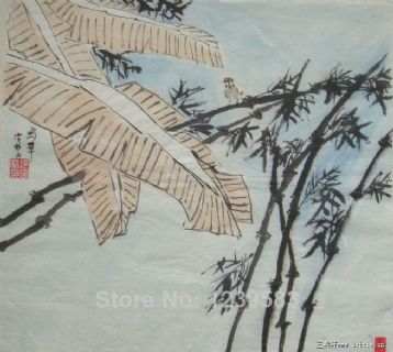 4尺斗方国画花鸟