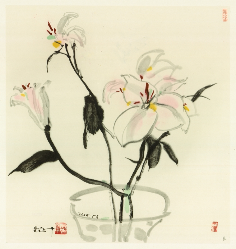 吴冠中 丁香47.85-50.46cm