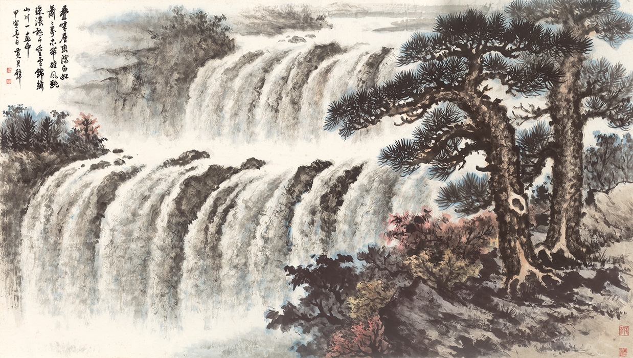 黄君壁 叠峰层峦103×182