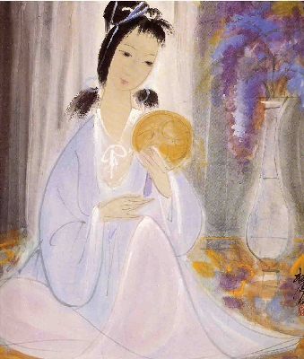林风眠 侍女