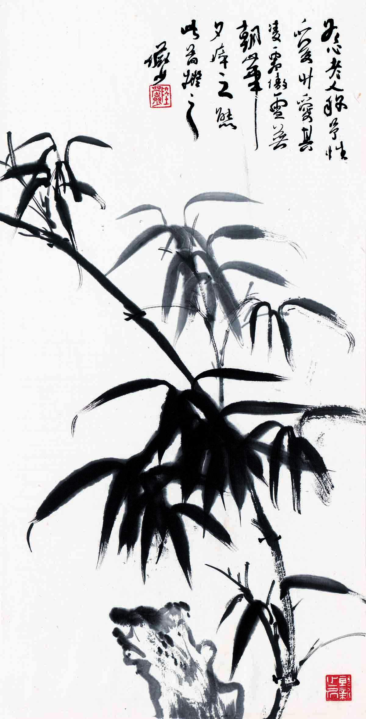 陆俨少 冬心老人