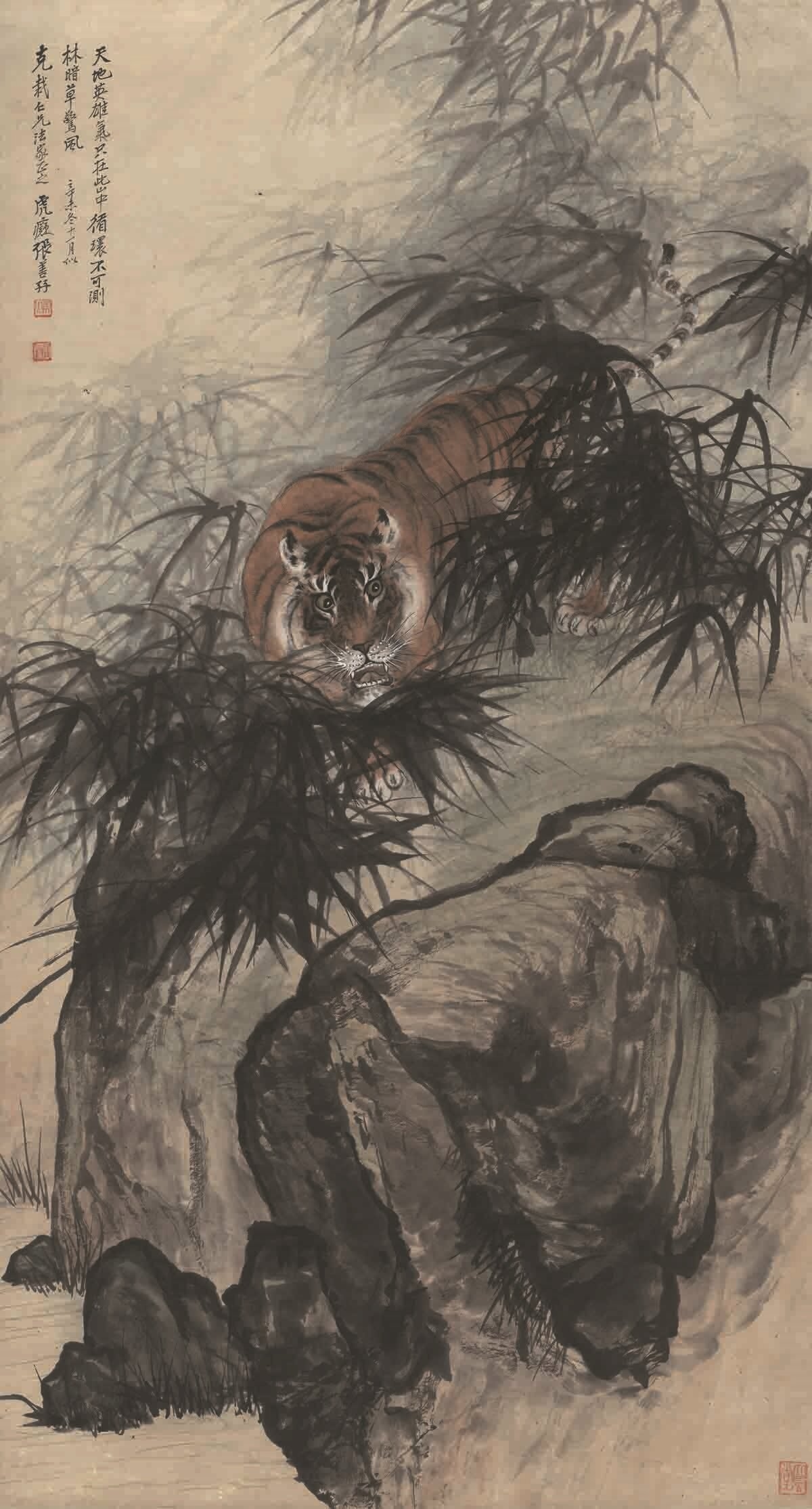 张善孖 虎