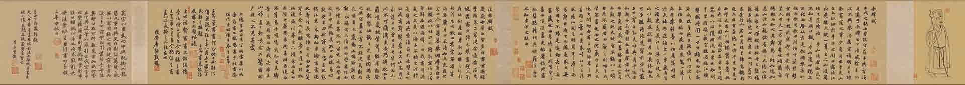 元- 赵孟頫 前后赤壁赋 全卷27.2X366