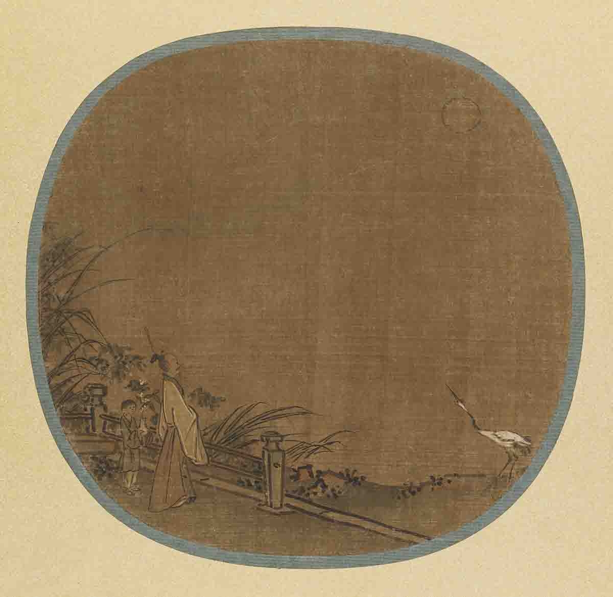 南宋 马麟 林和靖图 22.1×22