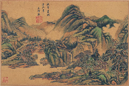 （玄）明 王时敏 山水册 纸本 16张