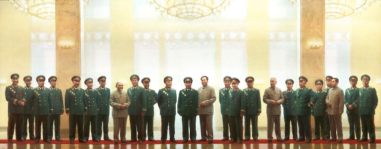 陈坚 红地毯述（十大元帅十大将） 357x140