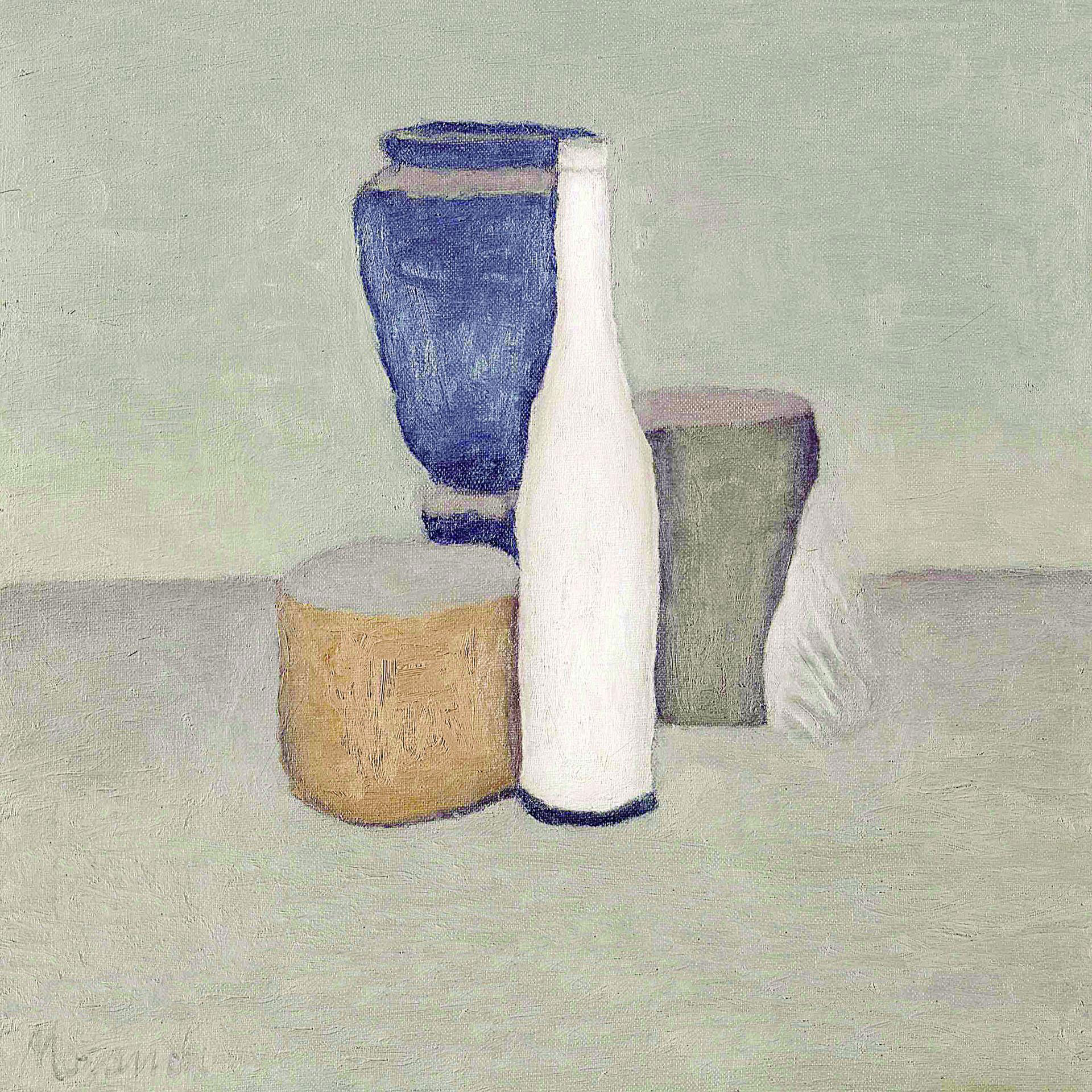 莫兰迪静物三联画高清调色版TIF