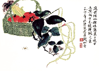 钱松岩-蔬果蚱蜢_精修版