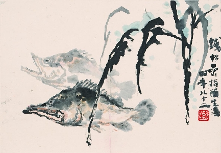 钱松嵒 花鸟册页30-21cm