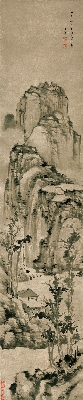 33-明-李流芳-疏树孤亭图
