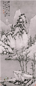 5-明-沈周-灞桥风雪图