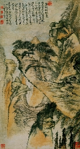 53-清-石涛-黄澥轩辕台图