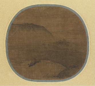 南宋 传李唐 牛图 耕耘图38x42