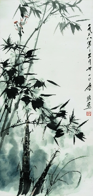 唐云 墨竹-X
