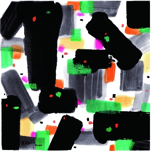 64吴冠中《周庄印象》