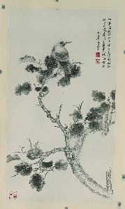 谢稚柳-霜催禁果红-X