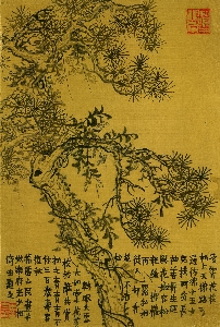 135-杂画十二开-清-金农