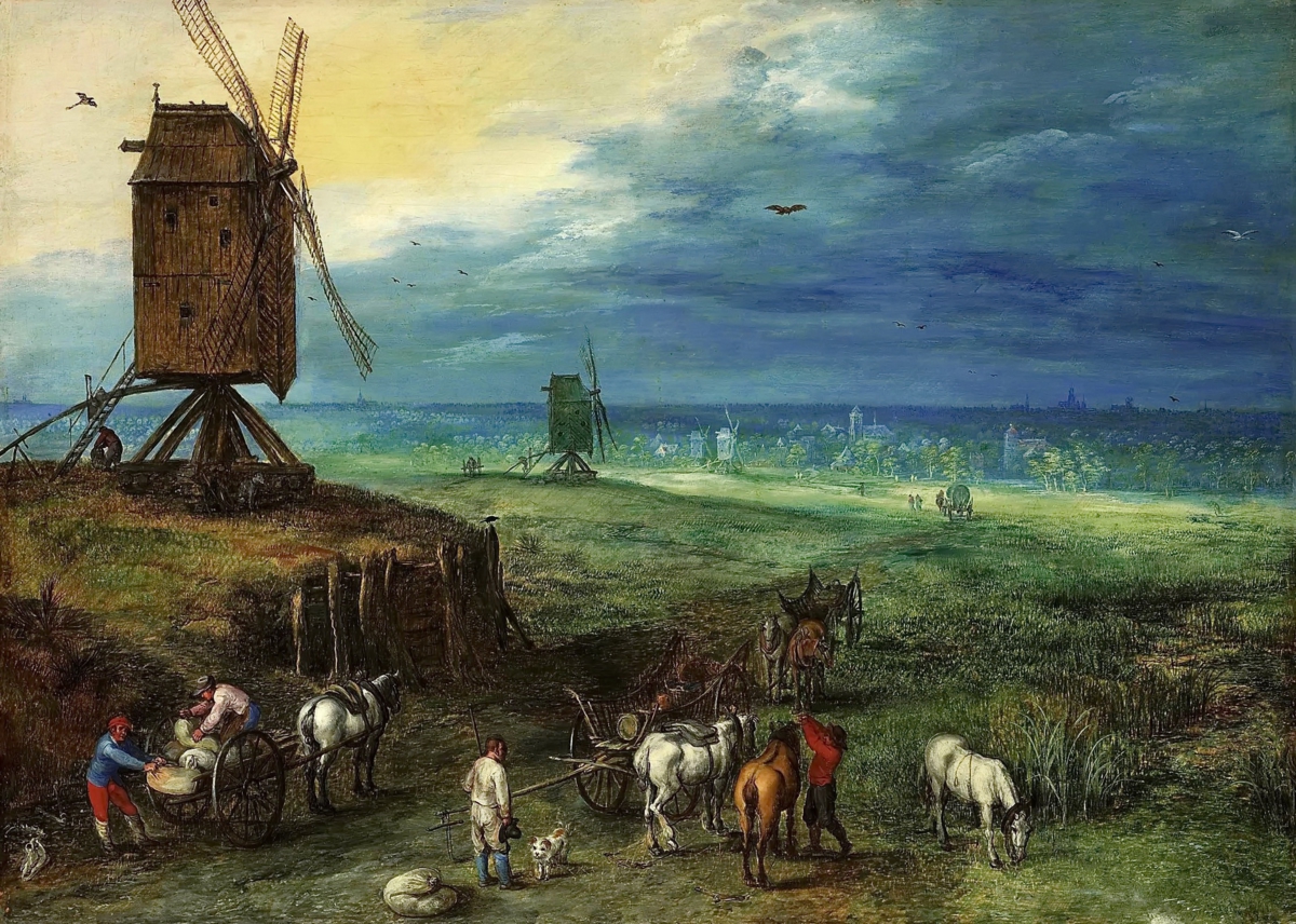 勃鲁盖尔 Jan_Brueghel_the_Elder- (54)_老勃鲁盖尔