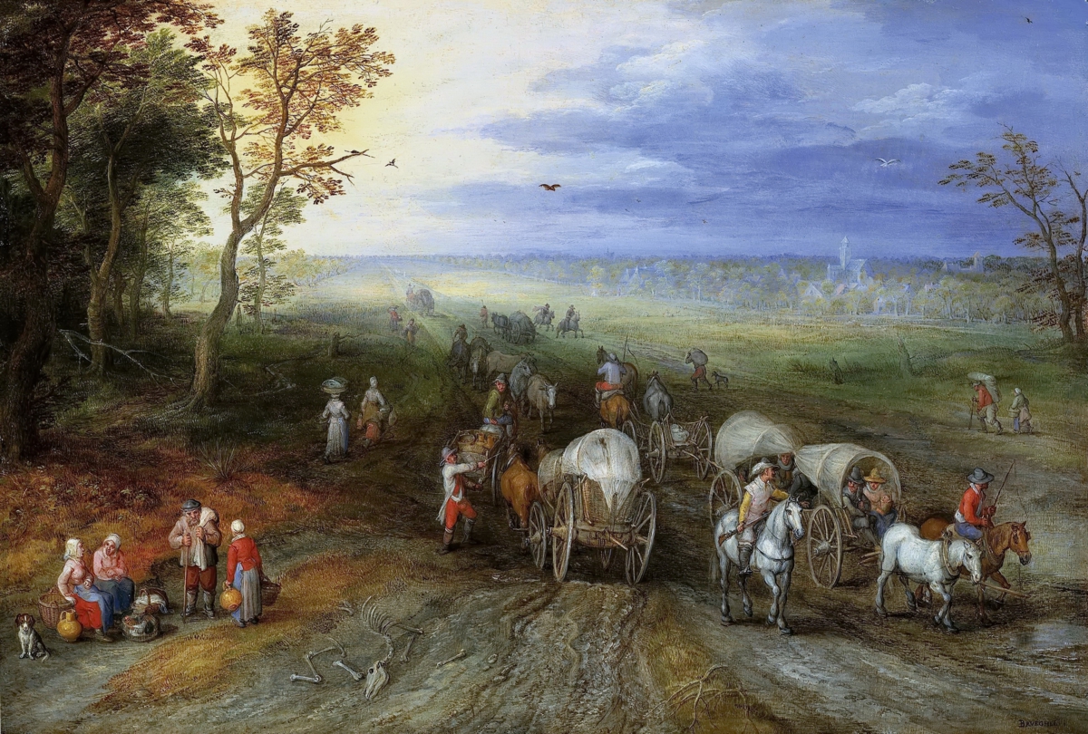 勃鲁盖尔 Jan_Brueghel_the_Elder- (57)_老勃鲁盖尔