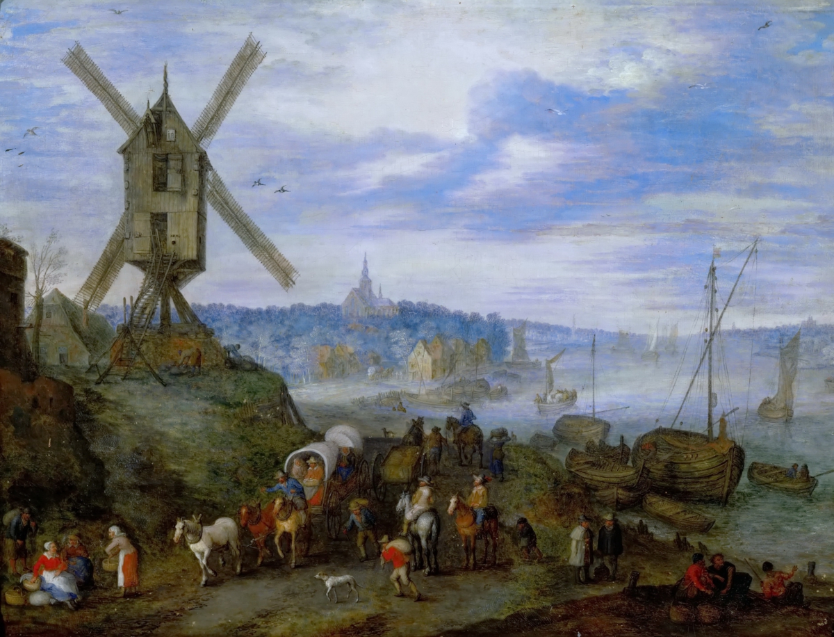 勃鲁盖尔 Jan_Brueghel_the_Elder- (69)_老勃鲁盖尔