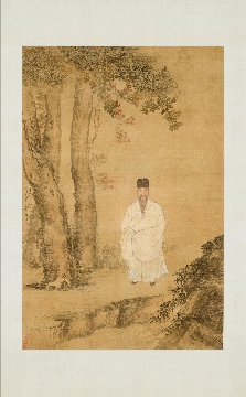 明 张宏 环宇先生肖像110.81×73.66cm