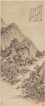 （玄）明 王鉴 富春山居图