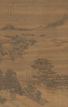 清 袁江-汉宫秋月图