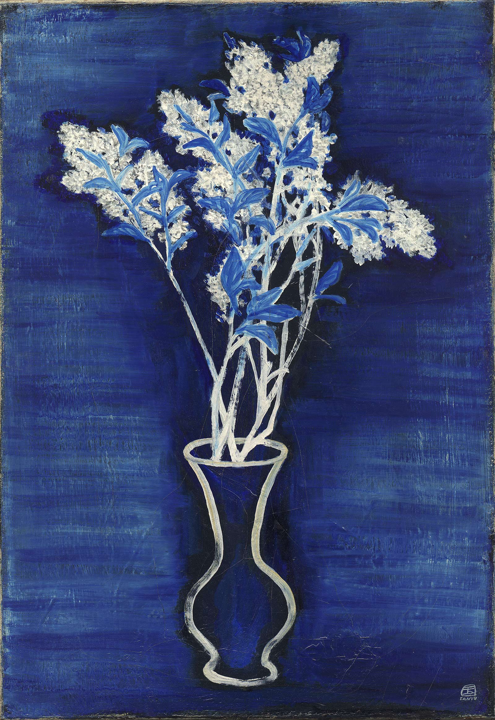 常玉瓶花国画超高清大图原图扫描真迹全图书画图片下载