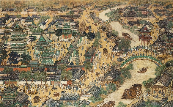 73.汴梁繁盛图-马鑫、吴大伟、杨蕙宁（北京 中国画）