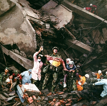 油画生命的呼唤