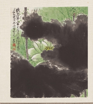 近_谢稚柳_花卉册页-02