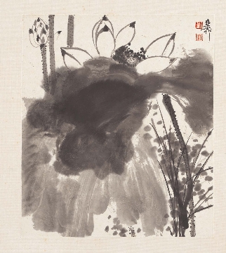 近_谢稚柳_花卉册页-04