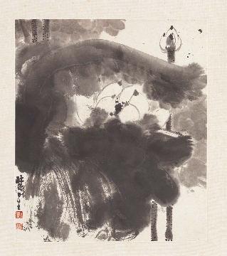 近_谢稚柳_花卉册页-08