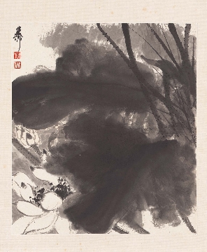 近_谢稚柳_花卉册页-14