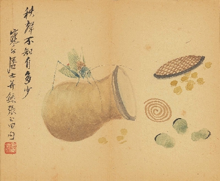 近_谢稚柳等_花鸟册页_纸本_12x480cm-29