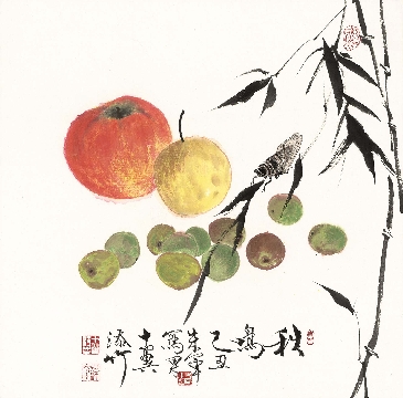 近_朱军_册页十二开-04