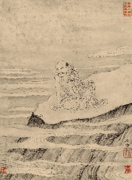 明_石涛_百开罗汉册_荣宝斋-16_OK_9910_2