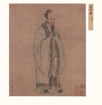 宋_马远_孔子像