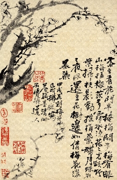 明_石涛_花鸟册_纸本_20X30cm-11