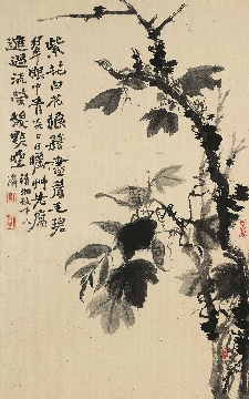 明_石涛_山水花卉八开-03