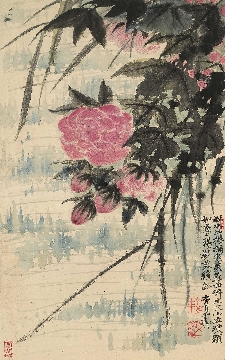 明_石涛_山水花卉八开-05