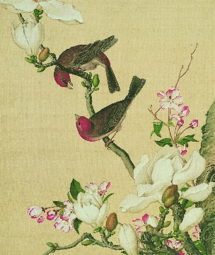 清_郎世宁_仙萼长春册_绢本_39X47cm-11