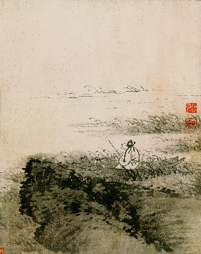 清_石涛_山水十开-10张