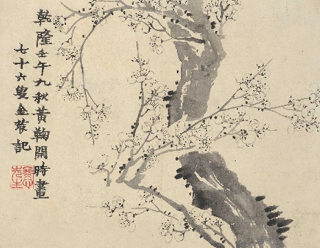 清_金农_梅花图-03