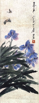 唐云 花蝶图