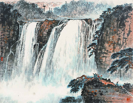 钱松岩  山高水长586x758