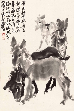 黄胄－驴