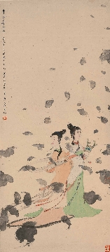 傅抱石-二湘图