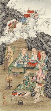 佛法佛像-册页图录-2-181-夏荆山佛像画
